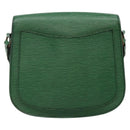 LOUIS VUITTON Epi Saint Cloud GM Shoulder Bag Green M52194 LV Auth bs28126-2