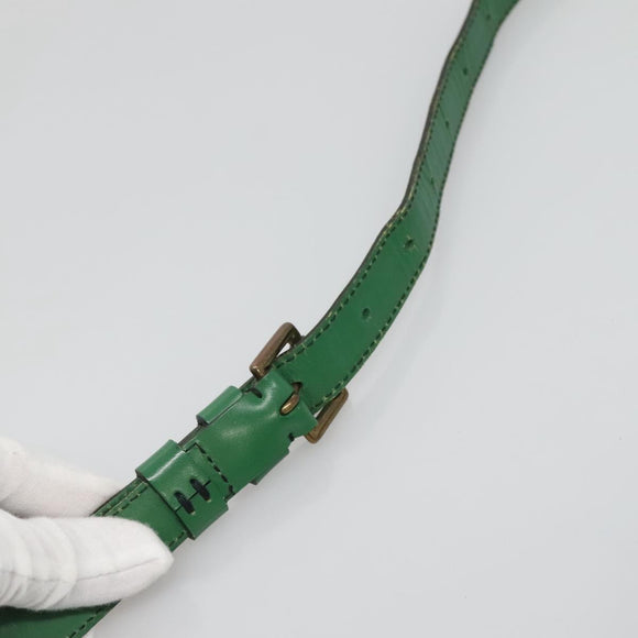 LOUIS VUITTON Epi Saint Cloud GM Shoulder Bag Green M52194 LV Auth bs28126