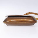LOUIS VUITTON Monogram Vernis Thompson Street Bag Bronze M91124 LV Auth bs28129-5