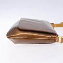 LOUIS VUITTON Monogram Vernis Thompson Street Bag Bronze M91124 LV Auth bs28129-3