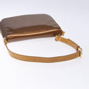 LOUIS VUITTON Monogram Vernis Thompson Street Bag Bronze M91124 LV Auth bs28129-7