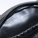 CELINE Schoudertas Leer Zwart Goud Auth bs28139-12