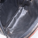 CELINE Shoulder Bag Leather Black Gold Auth bs28139-11