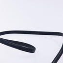 GIVENCHY Shoulder Bag Leather Navy Gold Auth bs28140-8