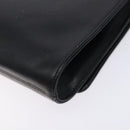 GIVENCHY Shoulder Bag Leather Black Gold Auth bs28141-12