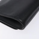 GIVENCHY Shoulder Bag Leather Black Gold Auth bs28141-13