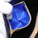 GIVENCHY Shoulder Bag Leather Black Gold Auth bs28141-21