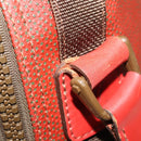 LOUIS VUITTON LV Cup Challenge line Shoulder Bag Red LV Auth bs28142-10