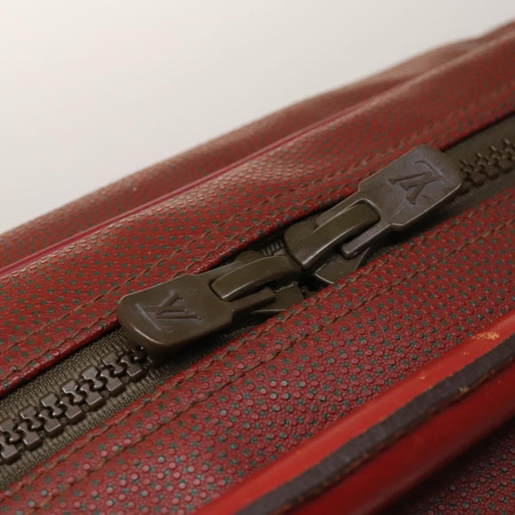 LOUIS VUITTON LV Cup Challenge line Shoulder Bag Red LV Auth bs28142