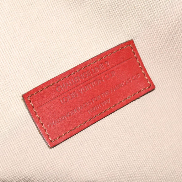 LOUIS VUITTON LV Cup Challenge line Shoulder Bag Red LV Auth bs28142