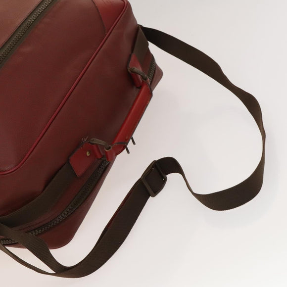 LOUIS VUITTON LV Cup Challenge line Shoulder Bag Red LV Auth bs28142