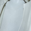 BALENCIAGA The Paper Hand Bag Leather 2way Gray Silver Auth bs28150-16