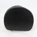 HERMES Shoulder Bag Leather Black Gold Auth bs28154V-10