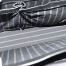 BALENCIAGA Business Bag Leather Black Gold Auth bs28157-18