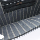 BALENCIAGA Business Bag Leather Black Gold Auth bs28157-22