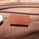 Burberrys Shoulder Bag PVC Canvas Beige Gold Auth bs28159-11