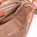 Burberrys Shoulder Bag PVC Canvas Beige Gold Auth bs28159-18