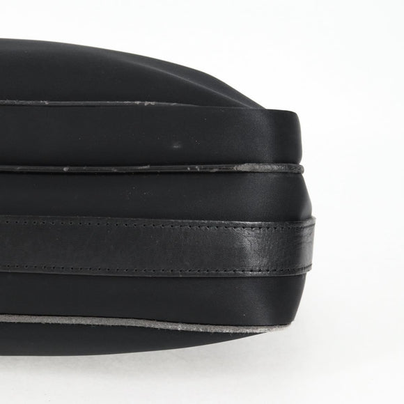 BURBERRY Shoulder Bag Nylon Black Silver Auth bs28161