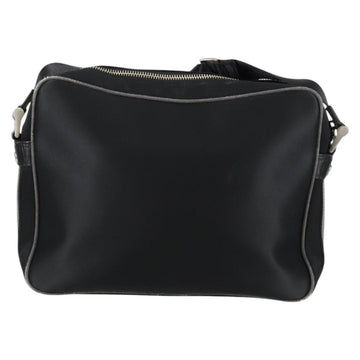 BURBERRY Shoulder Bag Nylon Black Silver Auth bs28161 - 0