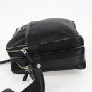 BURBERRY Shoulder Bag Nylon Black Silver Auth bs28161-3