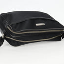 BURBERRY Shoulder Bag Nylon Black Silver Auth bs28161-9