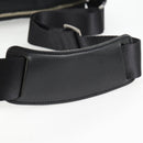 BURBERRY Shoulder Bag Nylon Black Silver Auth bs28161-11