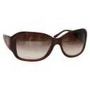 Salvatore Ferragamo Sunglasses Plastic Brown Auth bs28172-1
