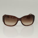 Salvatore Ferragamo Sunglasses Plastic Brown Auth bs28172-2