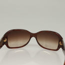 Salvatore Ferragamo Sunglasses Plastic Brown Auth bs28172-3