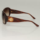 Salvatore Ferragamo Sunglasses Plastic Brown Auth bs28172-6
