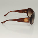 Salvatore Ferragamo Sunglasses Plastic Brown Auth bs28172-7