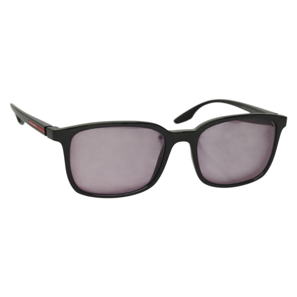 PRADA Sunglasses Plastic Black Auth bs28173