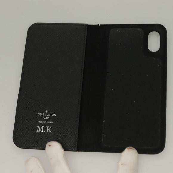 LOUIS VUITTON Monogram Eclipse Epi iPhone Case 4Set LV Auth bs28178