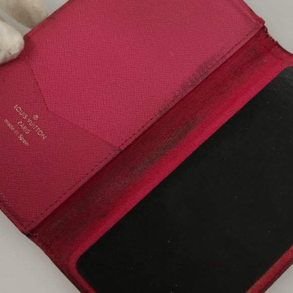 LOUIS VUITTON Monogram Eclipse Epi iPhone Case 4Set LV Auth bs28178