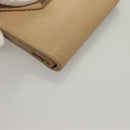 LOEWE Wallet Leather 2Set Beige Navy gold Auth bs28180-15