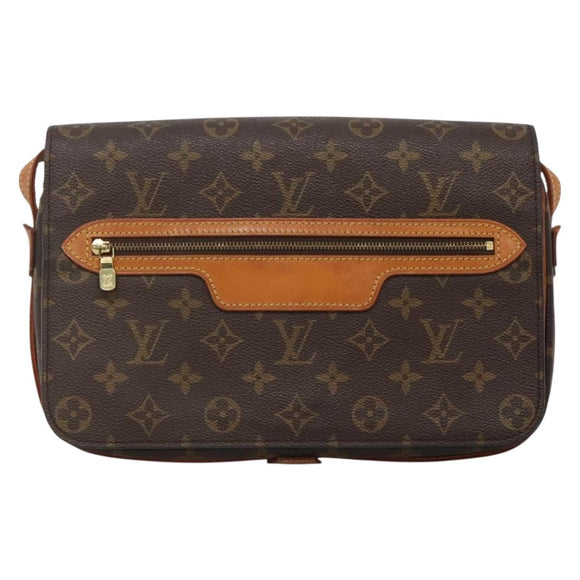 LOUIS VUITTON Monogram Saint Germain Shoulder Bag M51207 LV Auth bs28186