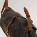 LOUIS VUITTON Monogram Saumur 30 Shoulder Bag M42256 LV Auth bs28187-6