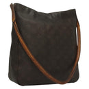 LOUIS VUITTON Monogram Looping GM Shoulder Bag M51145 LV Auth bs28193-1