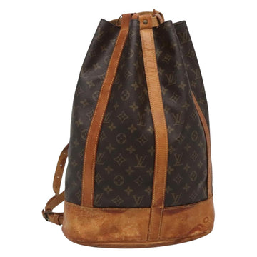 LOUIS VUITTON Monogram Randonnee GM Shoulder Bag M42244 LV Auth bs28201