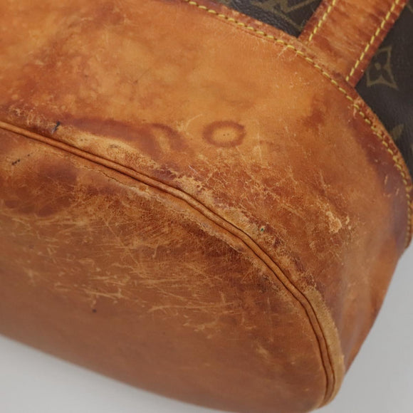 LOUIS VUITTON Monogram Randonnee GM Shoulder Bag M42244 LV Auth bs28201