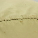 PRADA Backpack Nylon Beige Silver Auth bs28213-6