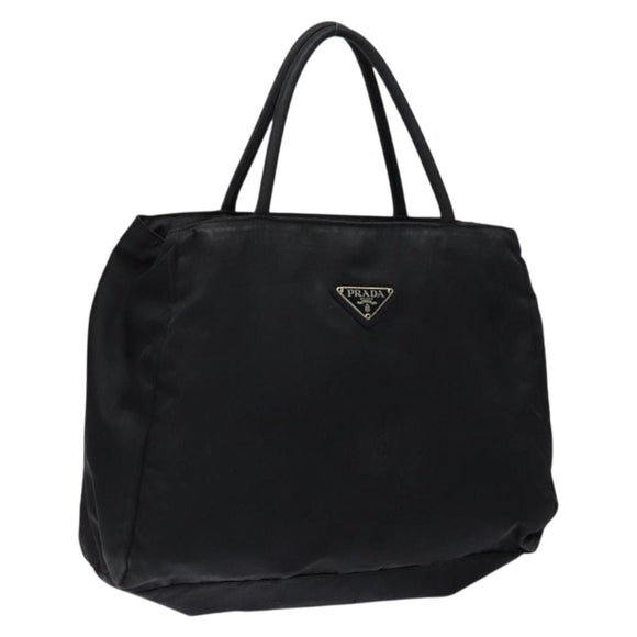 PRADA Hand Bag Nylon Black Auth bs28221