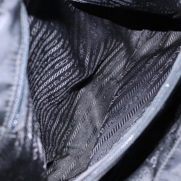 PRADA Hand Bag Nylon Black Auth bs28221