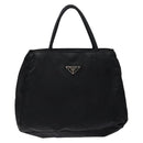 PRADA Hand Bag Nylon Black Auth bs28221-13