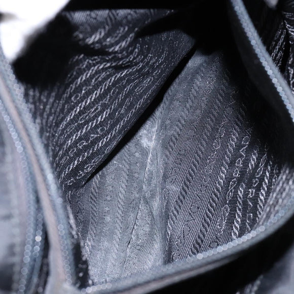 PRADA Hand Bag Nylon Black Auth bs28221
