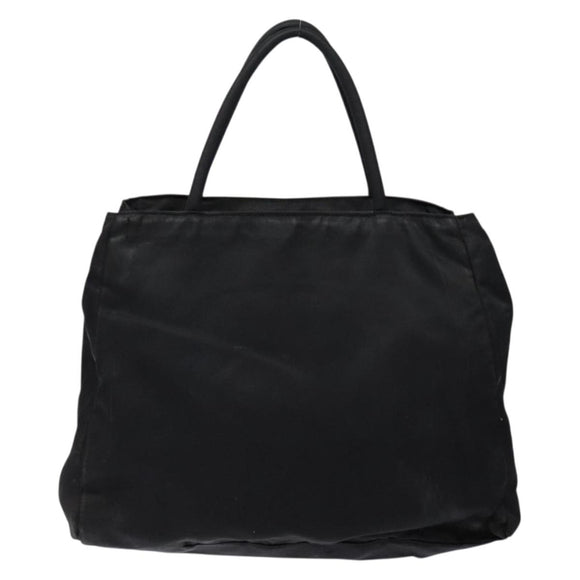 PRADA Hand Bag Nylon Black Auth bs28221