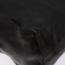 PRADA Shoulder Bag Leather Black Silver Auth bs28222-14