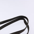 PRADA Shoulder Bag Leather Black Silver Auth bs28222-8