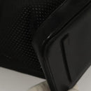 PRADA Tote Bag Nylon Black Silver Auth bs28227-15