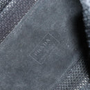 PRADA Tote Bag Nylon Black Silver Auth bs28227-17